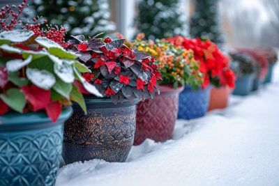 Découvrez les 5 plantes essentielles pour un jardin extérieur impeccable, même sous la neige