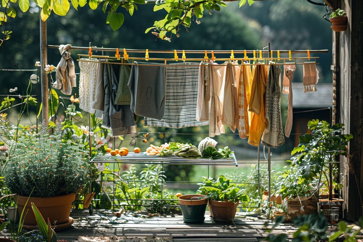 Transformez votre routine de lavage avec un séchoir à linge extérieur économique